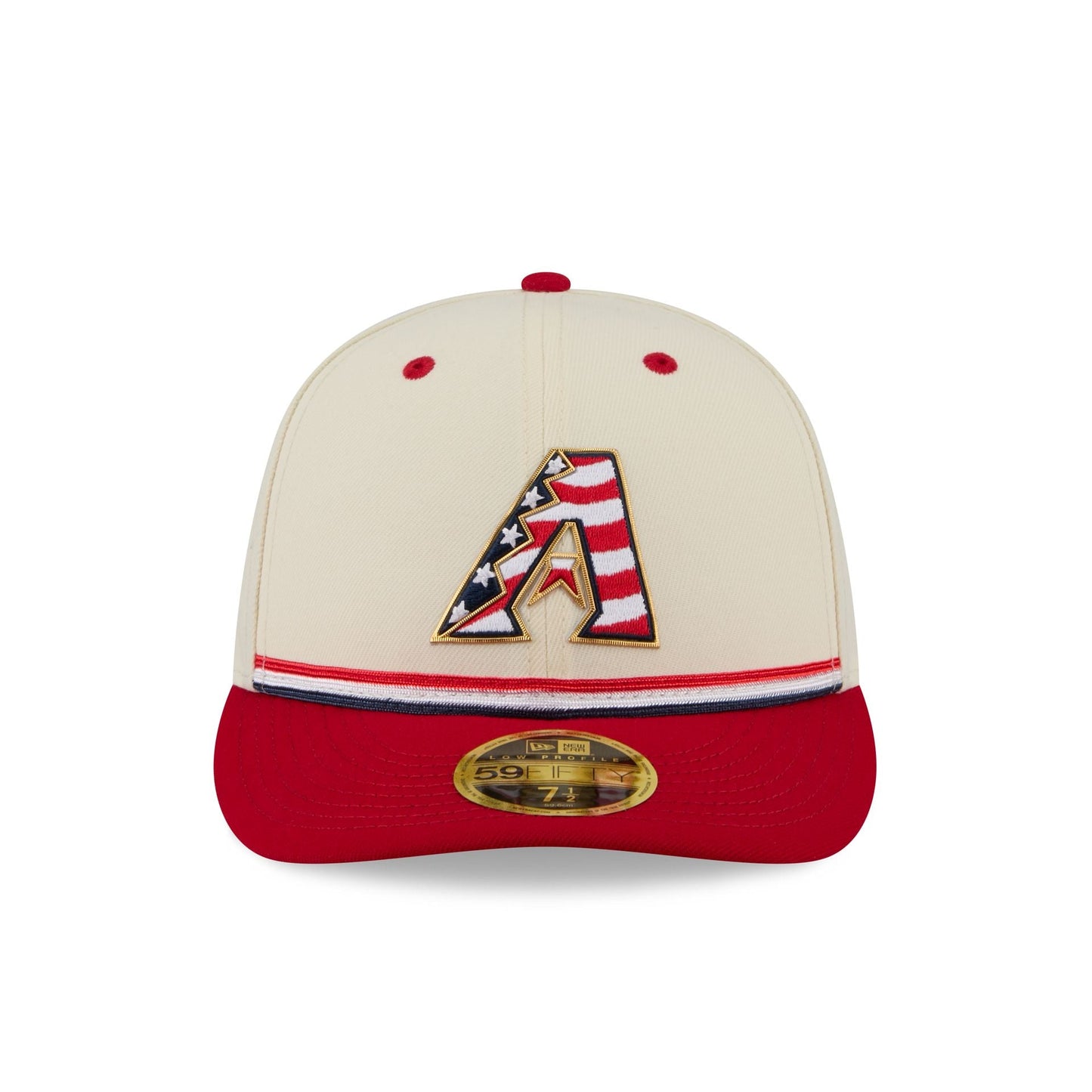 Arizona Diamondbacks Independence Day 2026 Low Profile 59FIFTY Fitted Hat