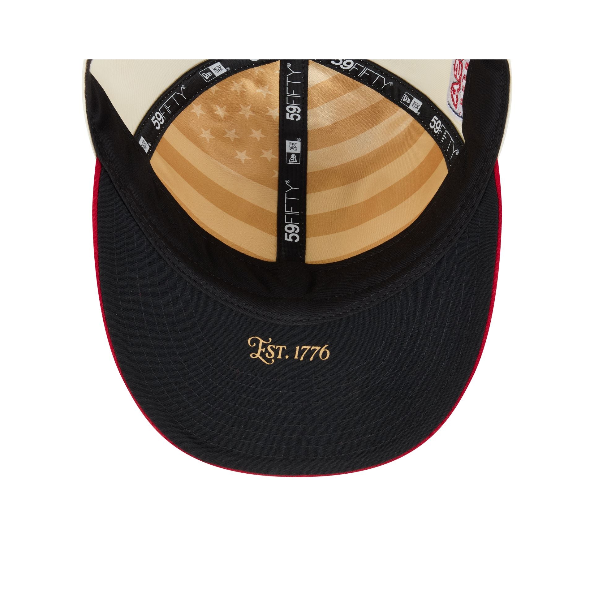 San Francisco Giants Independence Day 2026 Low Profile 59FIFTY Fitted Hat