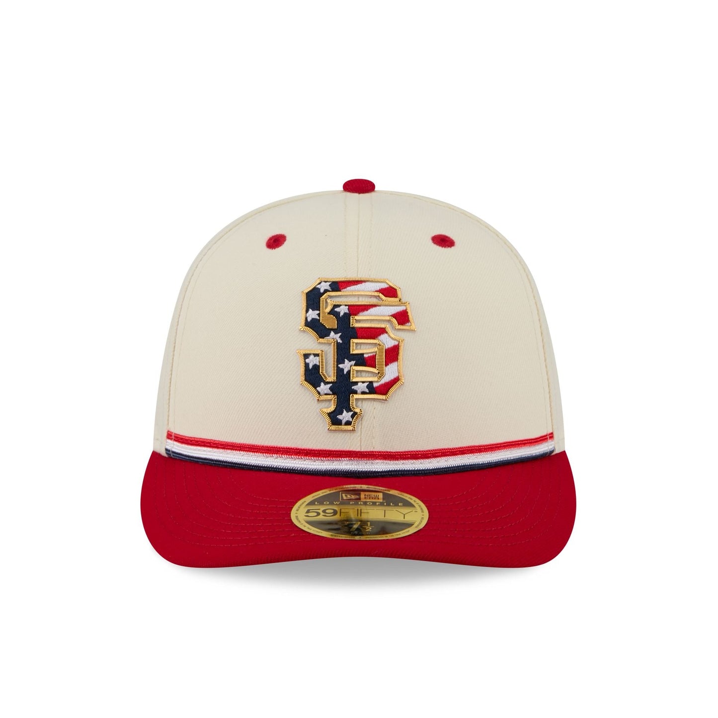 San Francisco Giants Independence Day 2026 Low Profile 59FIFTY Fitted Hat