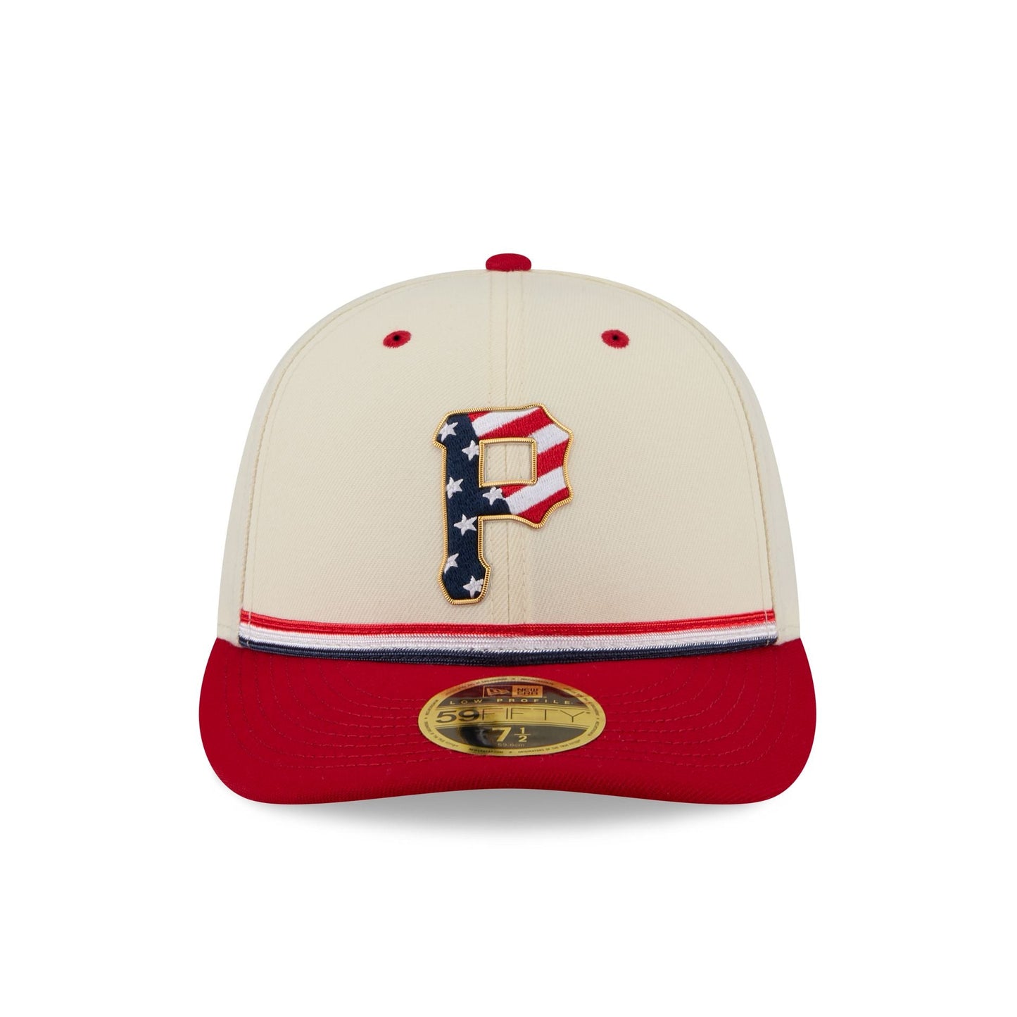 Pittsburgh Pirates Independence Day 2026 Low Profile 59FIFTY Fitted Hat