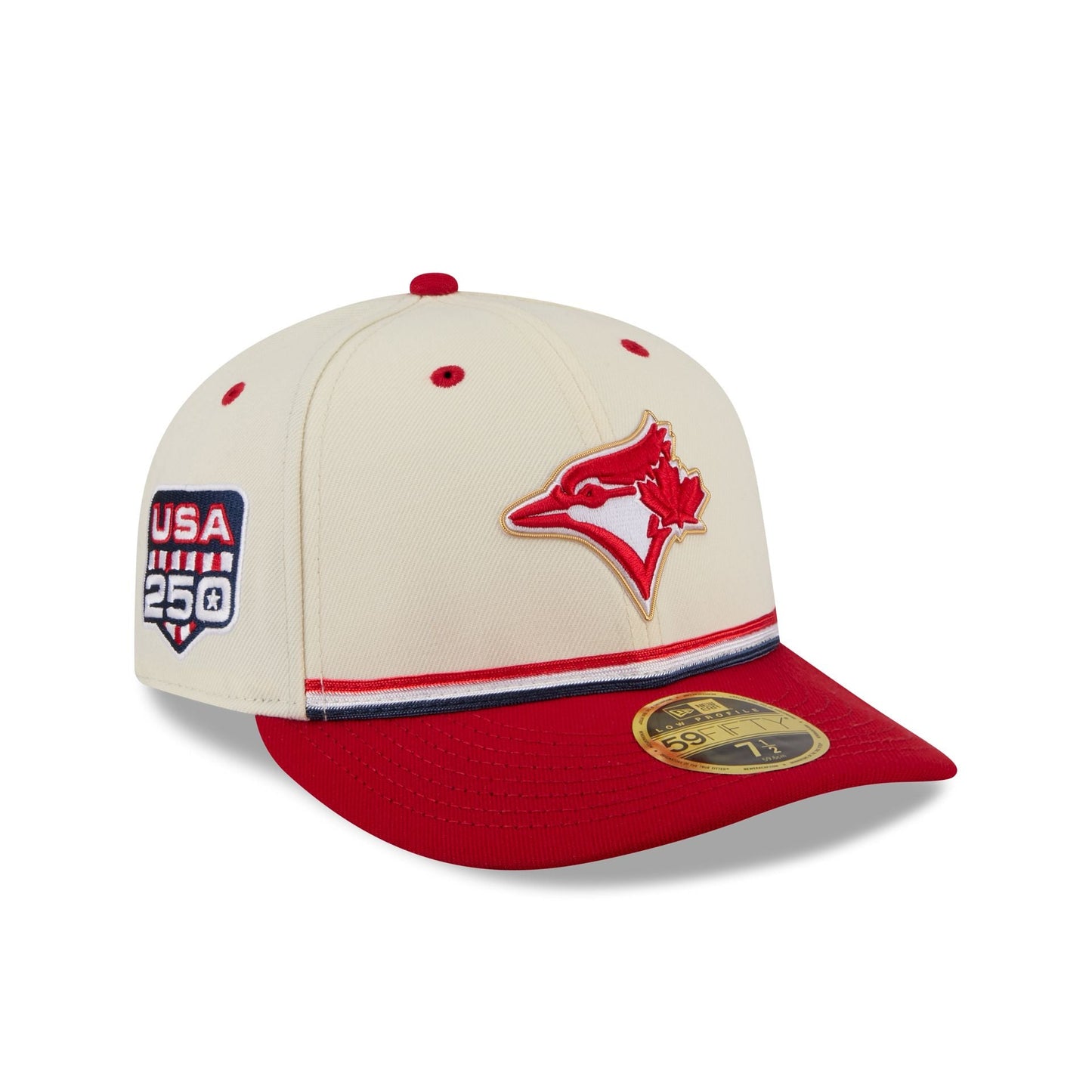 Toronto Blue Jays Canada Day 2026 Low Profile 59FIFTY Fitted Hat