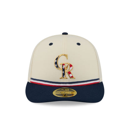 Colorado Rockies Independence Day 2026 Low Profile 59FIFTY Fitted Hat