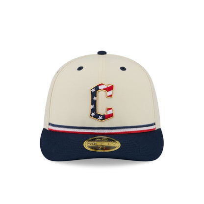 Cleveland Guardians Independence Day 2026 Low Profile 59FIFTY Fitted Hat