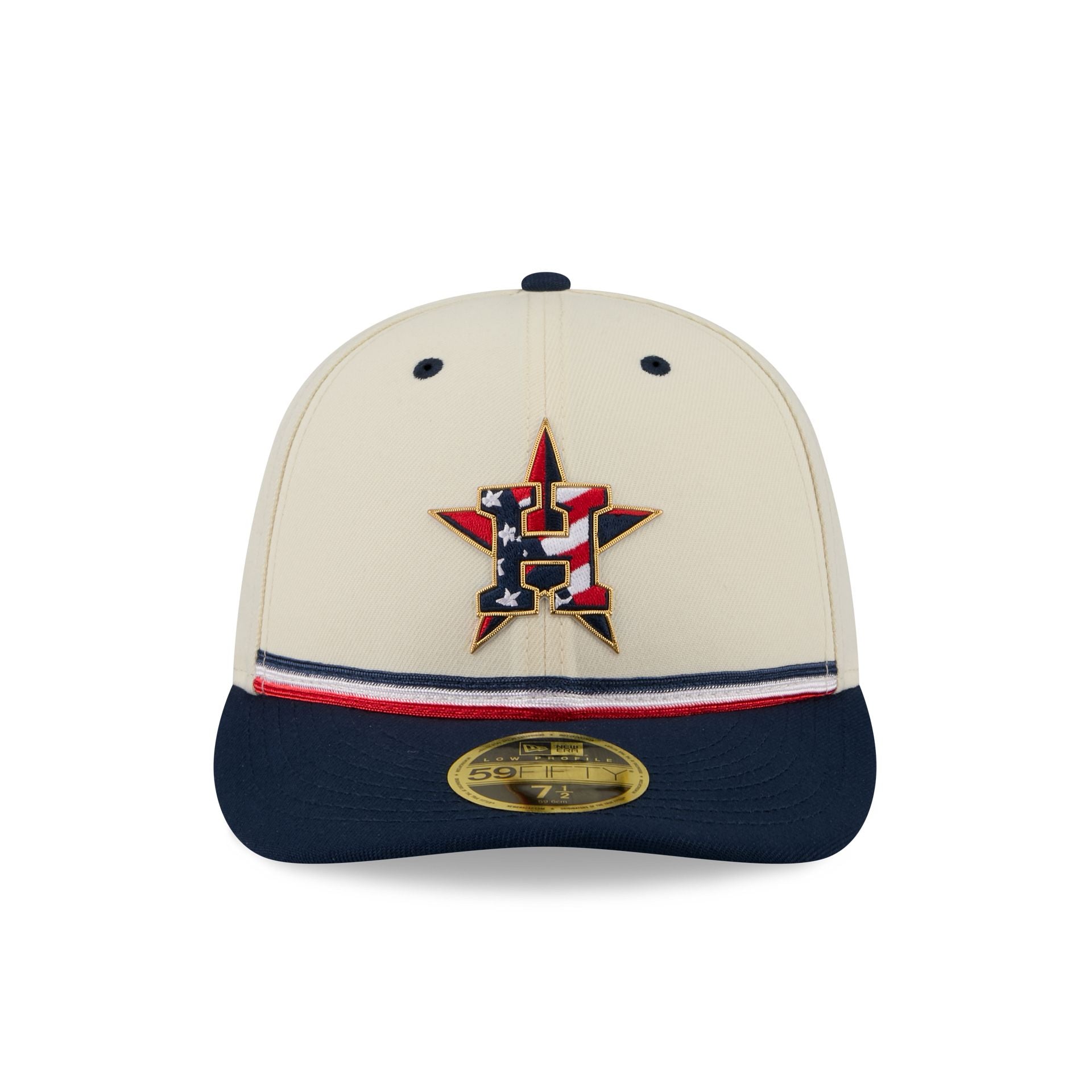 Houston Astros Independence Day 2026 Low Profile 59FIFTY Fitted Hat