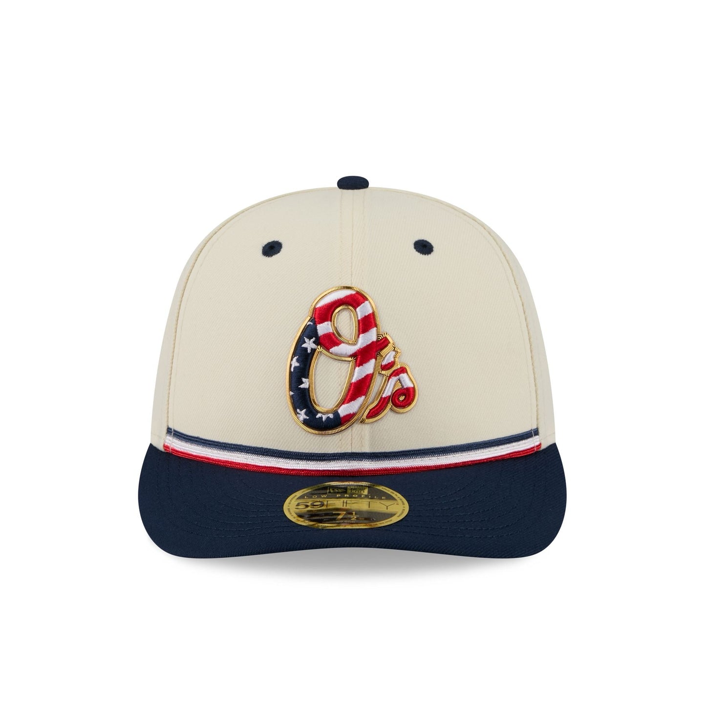 Baltimore Orioles Independence Day 2026 Low Profile 59FIFTY Fitted Hat