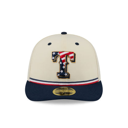 Texas Rangers Independence Day 2026 Low Profile 59FIFTY Fitted Hat