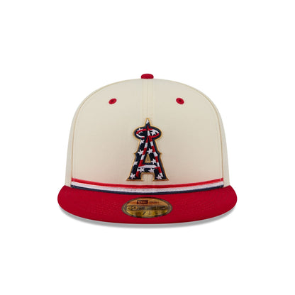 Los Angeles Angels Independence Day 2026 59FIFTY Fitted Hat