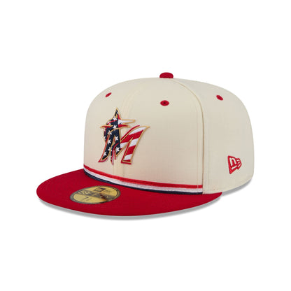 Miami Marlins Independence Day 2026 59FIFTY Fitted Hat