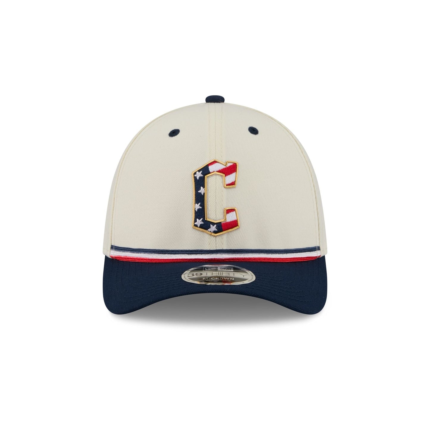 Cleveland Guardians Independence Day 2026 39THIRTY M-Crown Stretch Fit Hat