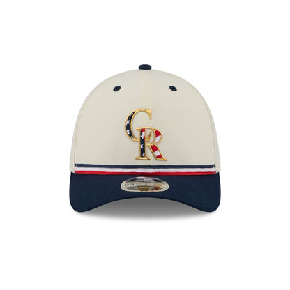Colorado Rockies Independence Day 2026 39THIRTY M-Crown Stretch Fit Hat