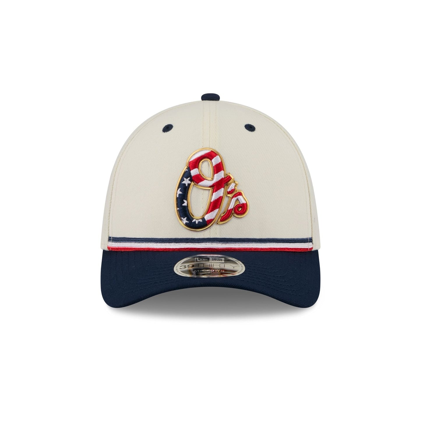 Baltimore Orioles Independence Day 2026 39THIRTY M-Crown Stretch Fit Hat