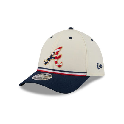 Atlanta Braves Independence Day 2026 39THIRTY M-Crown Stretch Fit Hat