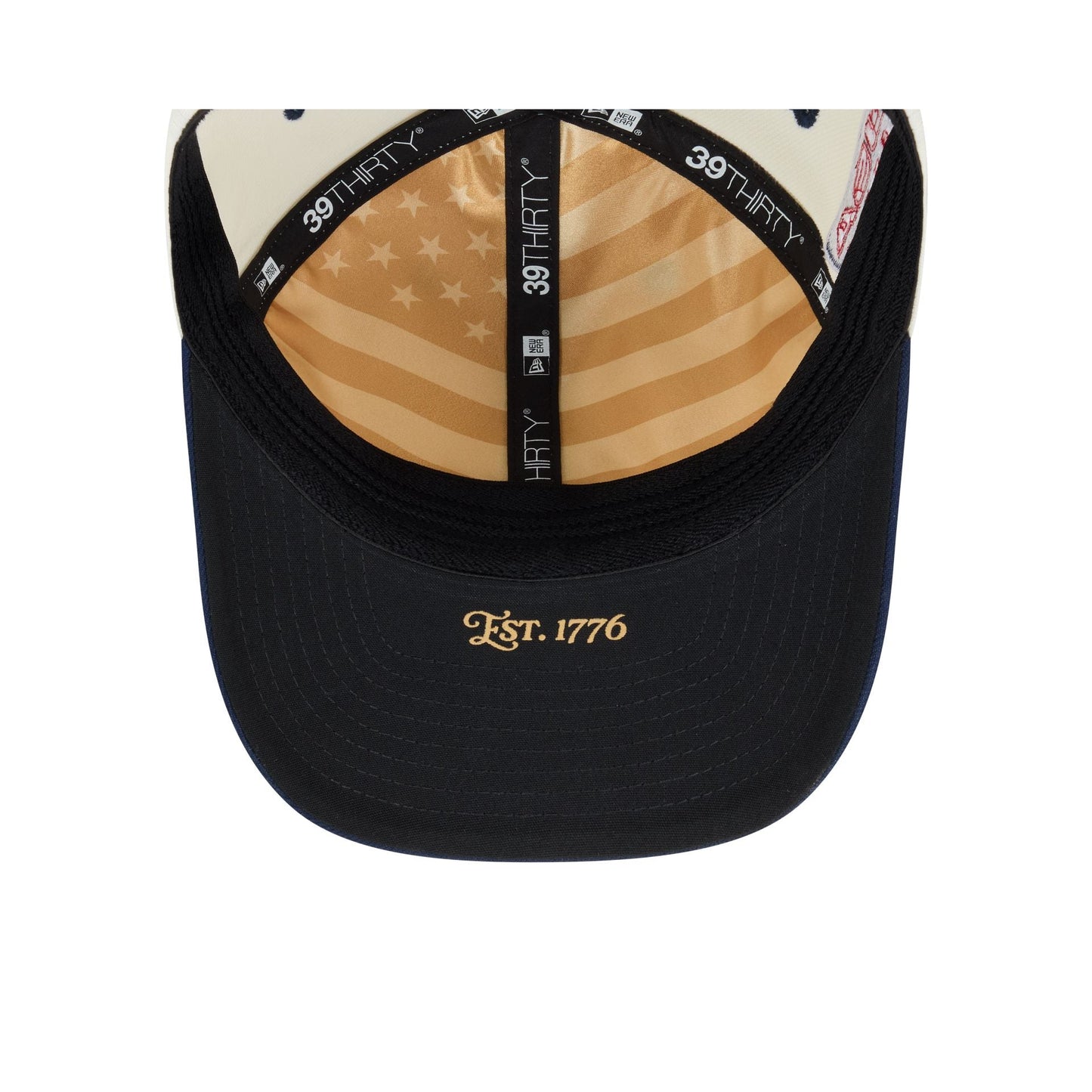 Texas Rangers Independence Day 2026 39THIRTY M-Crown Stretch Fit Hat