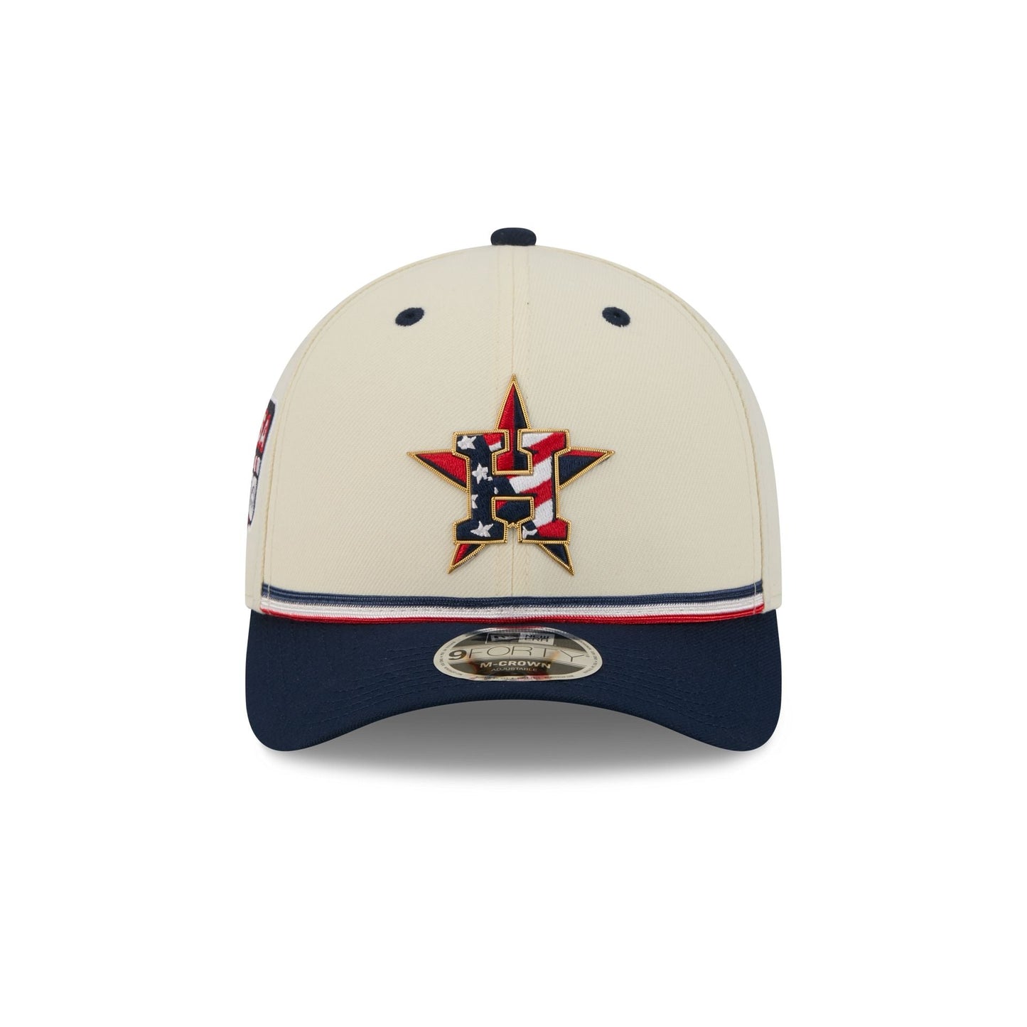 Houston Astros Independence Day 2026 9FORTY M-Crown Snapback Hat