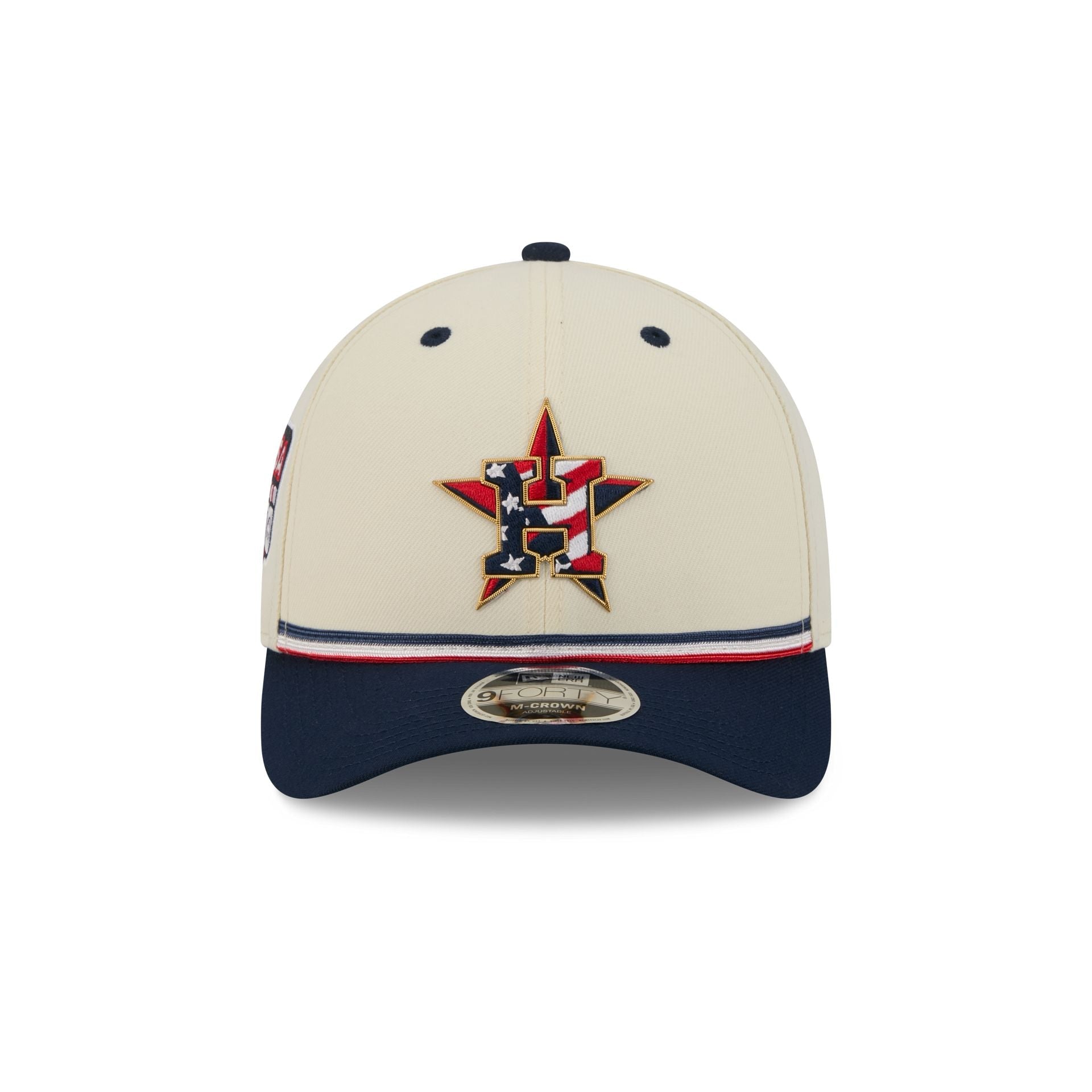 Houston Astros Independence Day 2026 9FORTY M-Crown Snapback Hat
