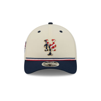 New York Mets Independence Day 2026 9FORTY M-Crown Snapback Hat