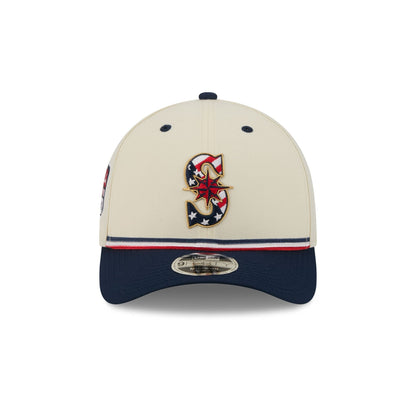 Seattle Mariners Independence Day 2026 9FORTY M-Crown Snapback Hat