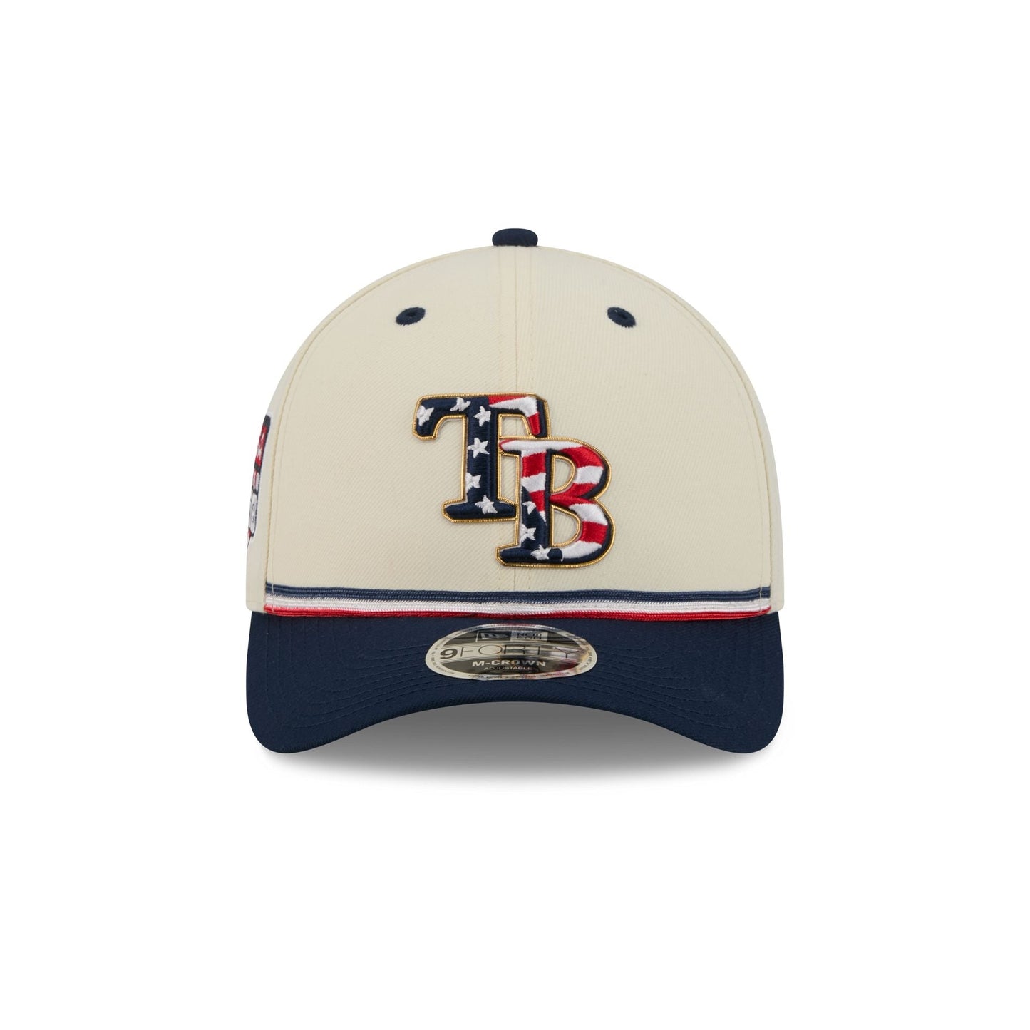Tampa Bay Rays Independence Day 2026 9FORTY M-Crown Snapback Hat