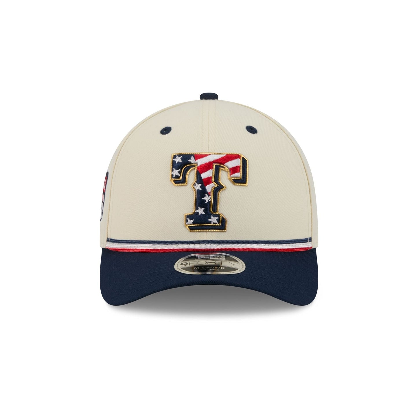 Texas Rangers Independence Day 2026 9FORTY M-Crown Snapback Hat