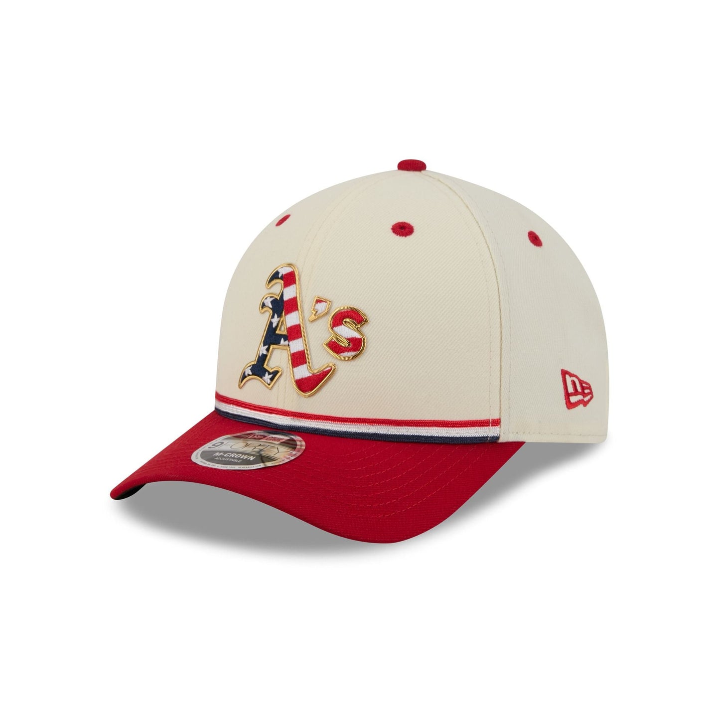 Athletics Independence Day 2026 9FORTY M-Crown Snapback Hat