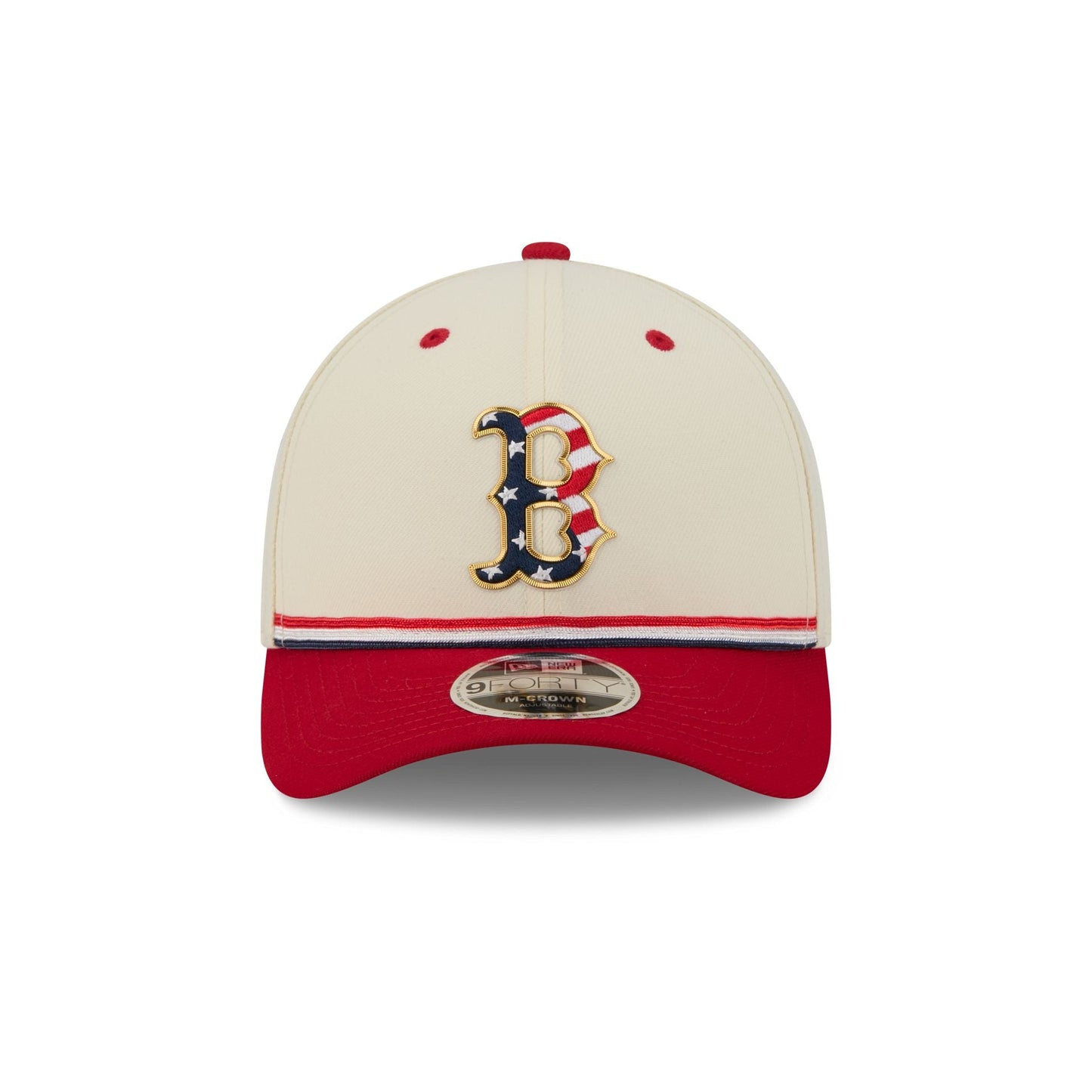 Boston Red Sox Independence Day 2026 9FORTY M-Crown Snapback Hat