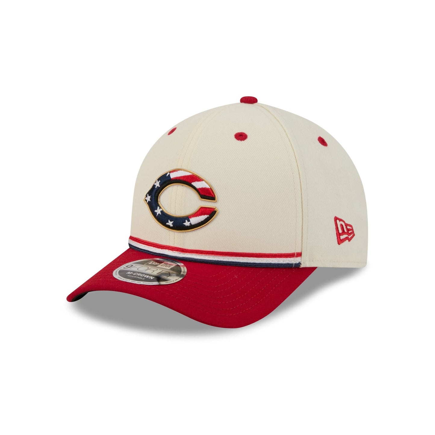 Cincinnati Reds Independence Day 2026 9FORTY M-Crown Snapback Hat