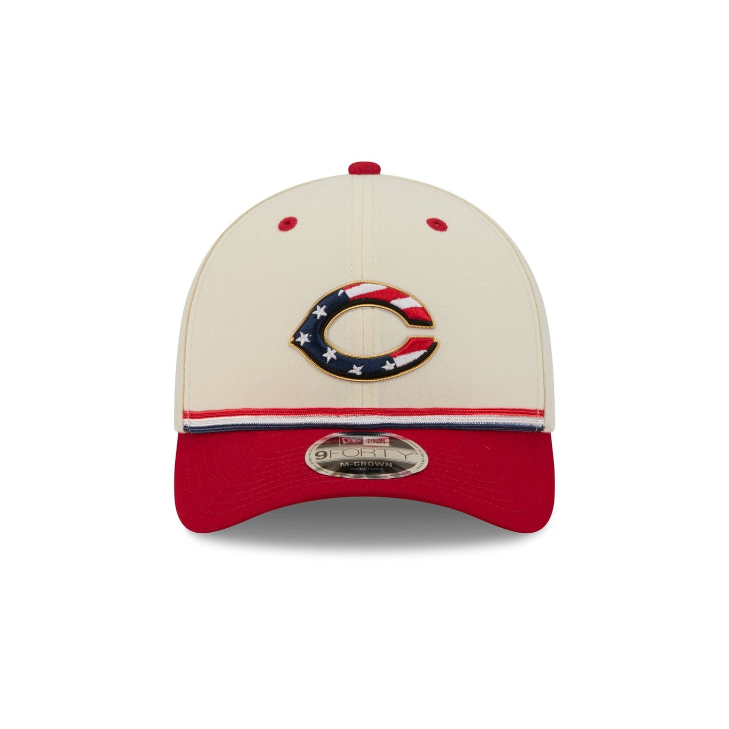 Cincinnati Reds Independence Day 2026 9FORTY M-Crown Snapback Hat