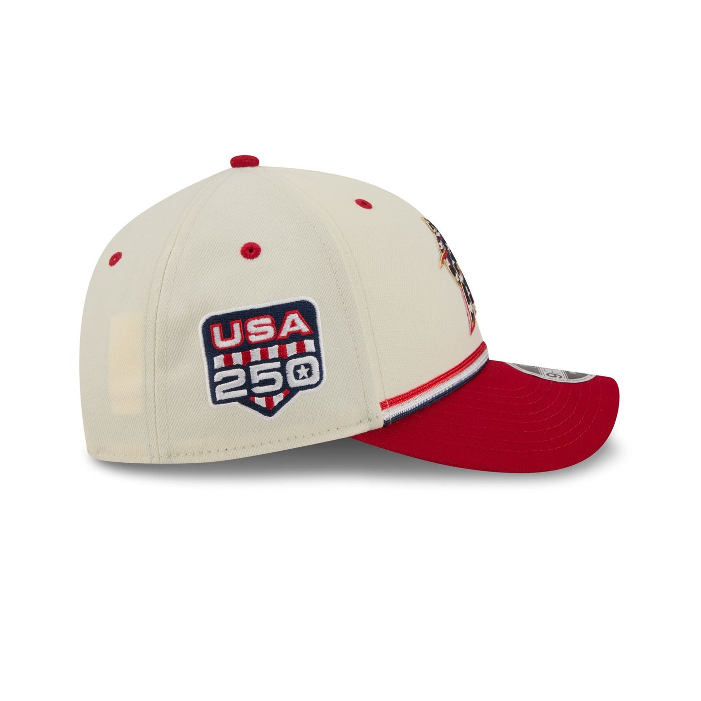 Miami Marlins Independence Day 2026 9FORTY M-Crown Snapback Hat