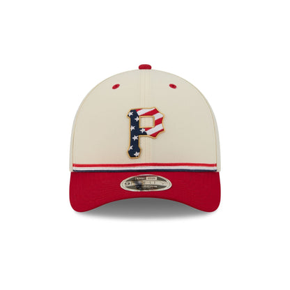 Pittsburgh Pirates Independence Day 2026 9FORTY M-Crown Snapback Hat