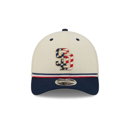 San Diego Padres Independence Day 2026 9FORTY M-Crown Snapback Hat