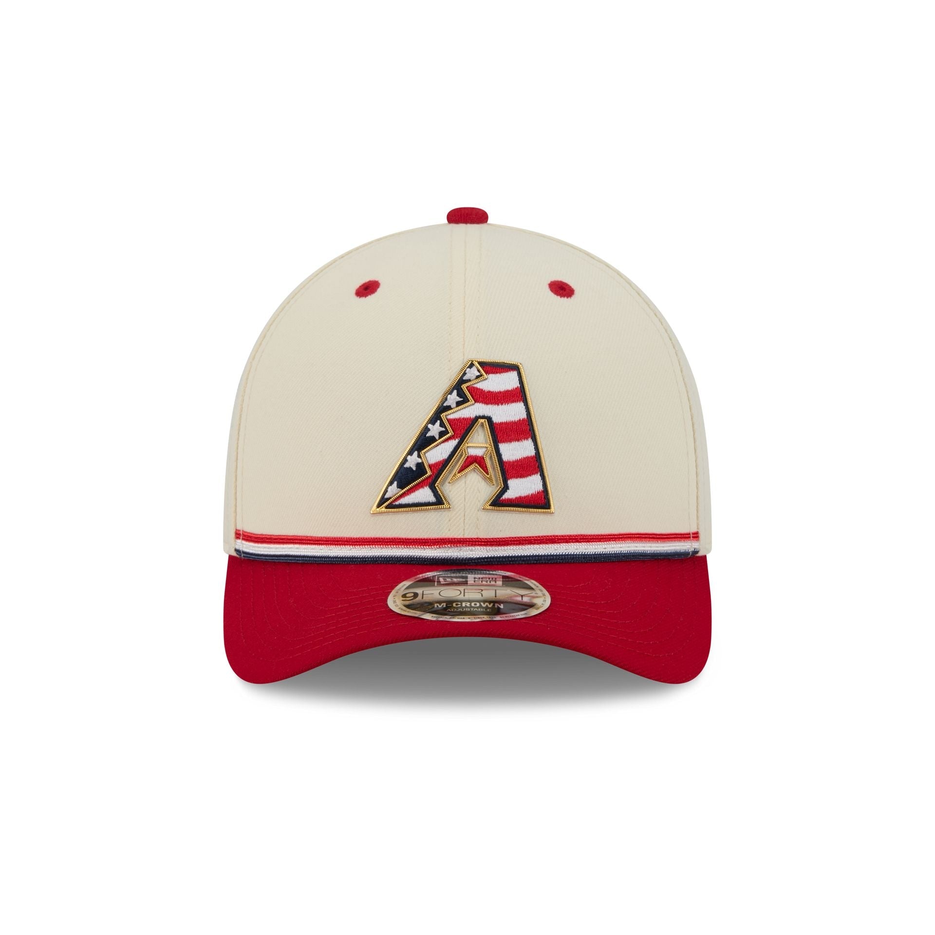 Arizona Diamondbacks Independence Day 2026 9FORTY M-Crown Snapback Hat