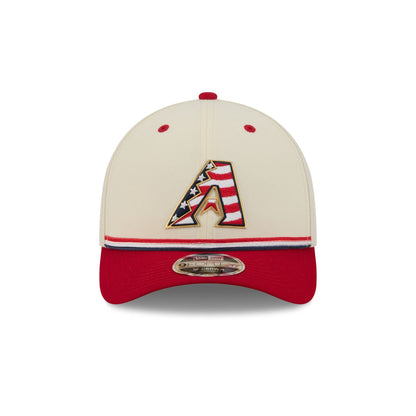 Arizona Diamondbacks Independence Day 2026 9FORTY M-Crown Snapback Hat