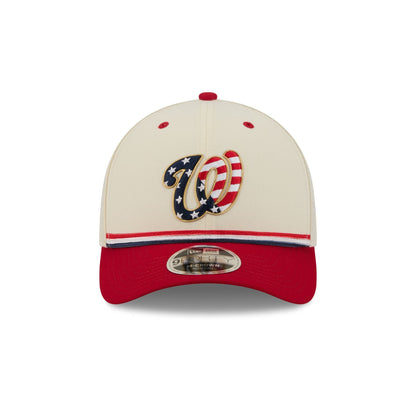 Washington Nationals Independence Day 2026 9FORTY M-Crown Snapback Hat