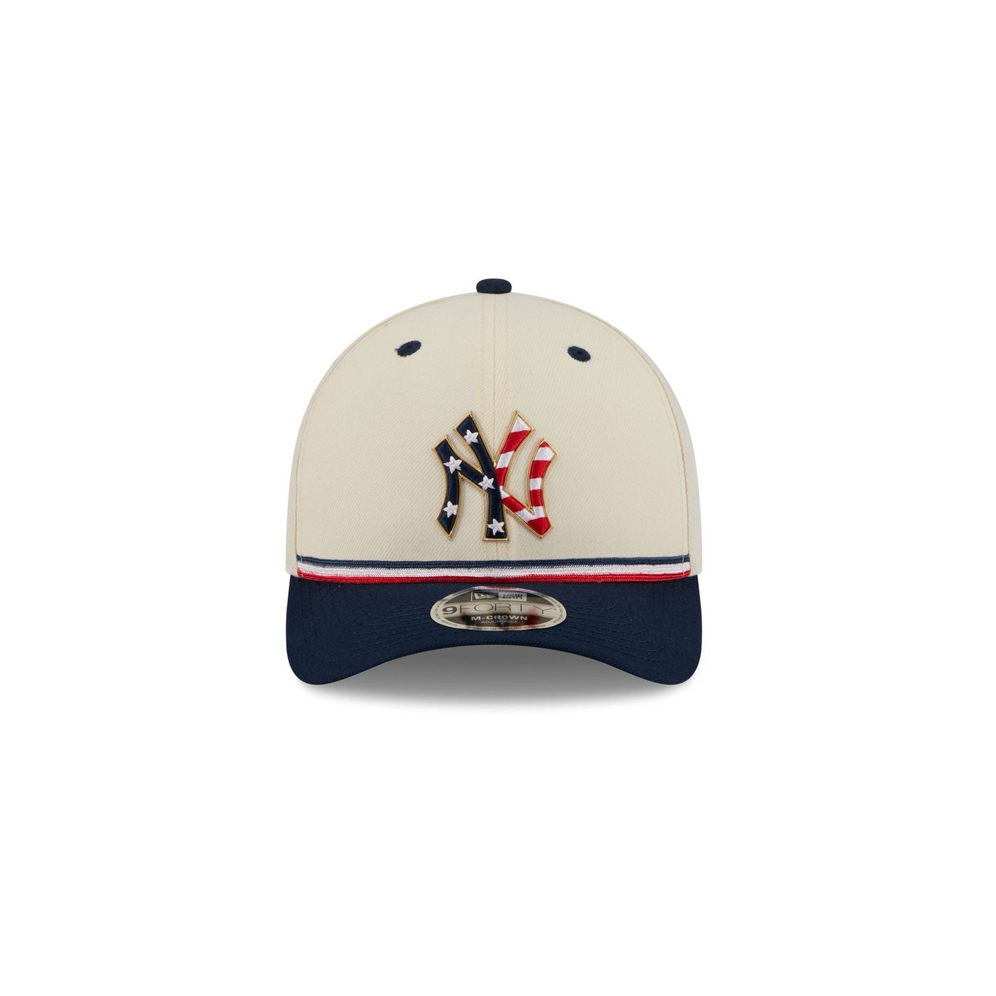 New York Yankees Independence Day 2026 Kids 9FORTY M-Crown Snapback Hat