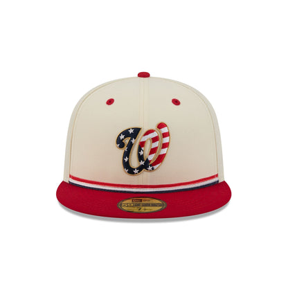 Washington Nationals Independence Day 2026 59FIFTY Fitted Hat
