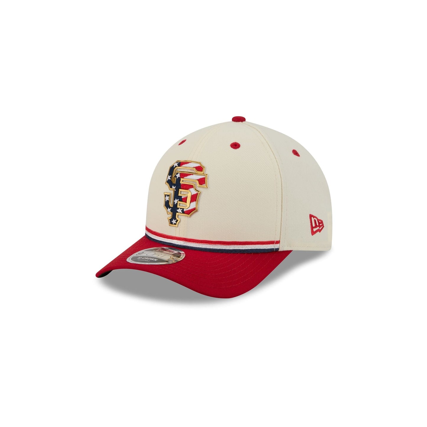 San Francisco Giants Independence Day 2026 Kids 9FORTY M-Crown Snapback Hat