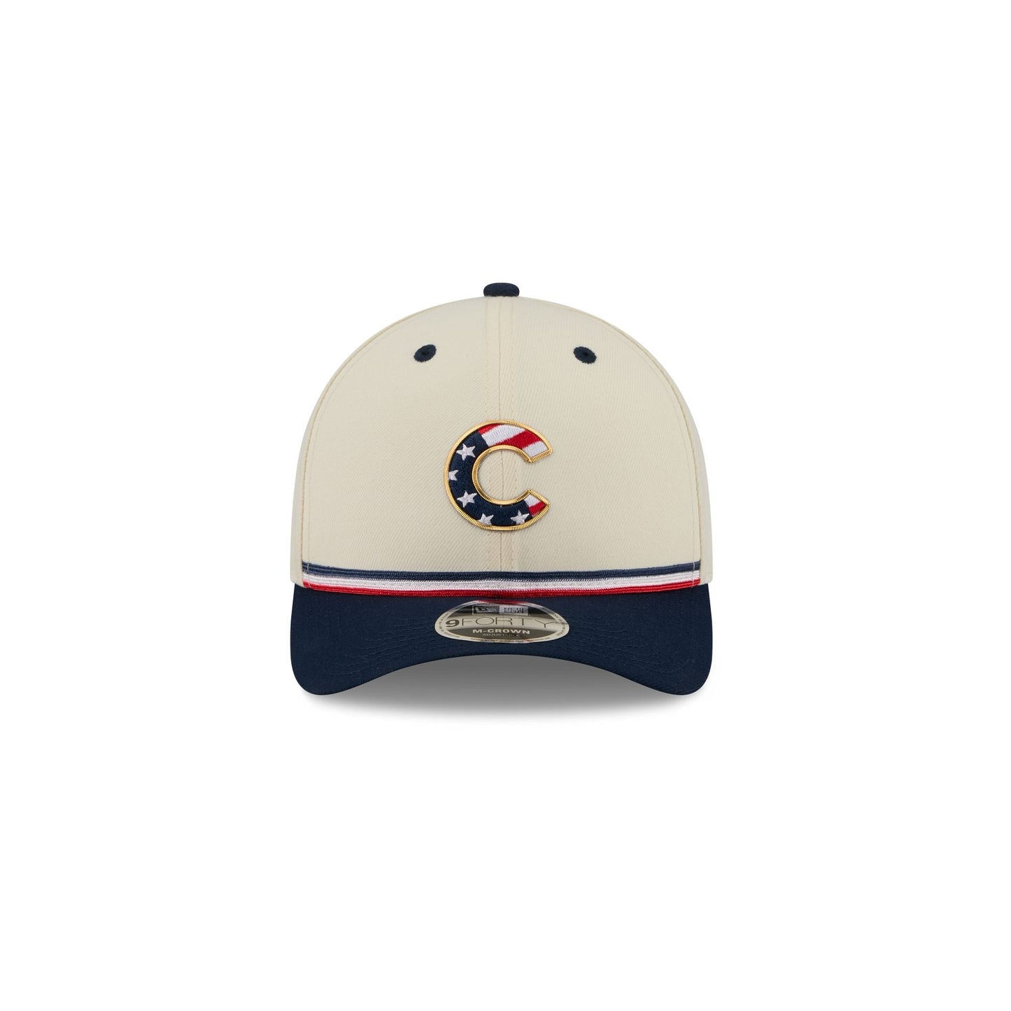 Chicago Cubs Independence Day 2026 Kids 9FORTY M-Crown Snapback Hat