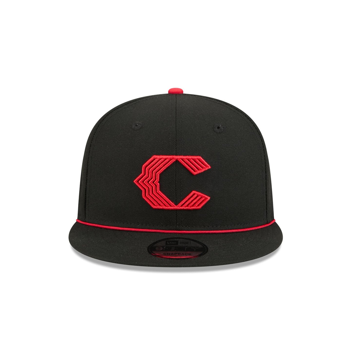 Cincinnati Reds 2026 City Connect Kids Black 9FIFTY Snapback Hat
