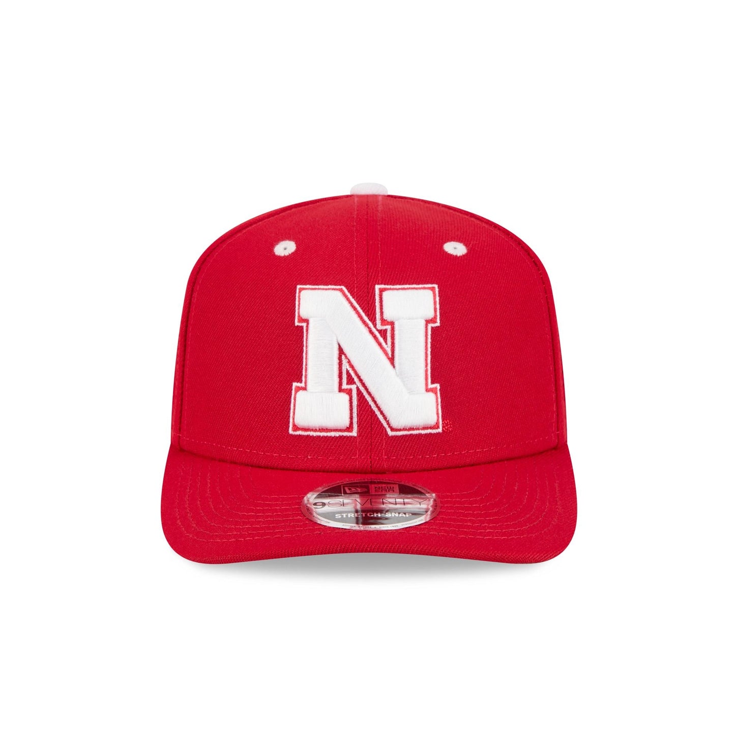 New Era x adidas Nebraska Cornhuskers Scarlet 9SEVENTY Stretch-Snap Hat