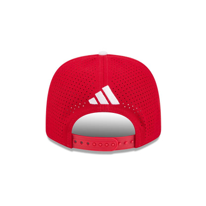 New Era x adidas Nebraska Cornhuskers Scarlet 9SEVENTY Stretch-Snap Hat