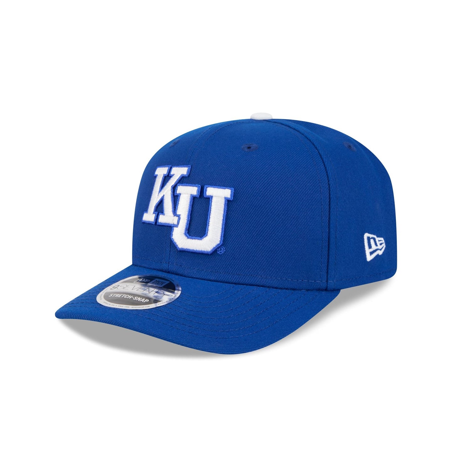 New Era x adidas Kansas Jayhawks 9SEVENTY Stretch-Snap Hat