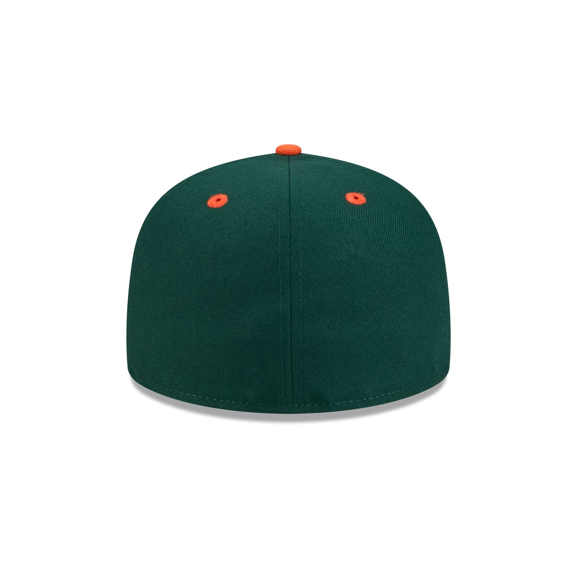 New Era x adidas Miami Hurricanes Dark Green 59FIFTY Fitted Hat