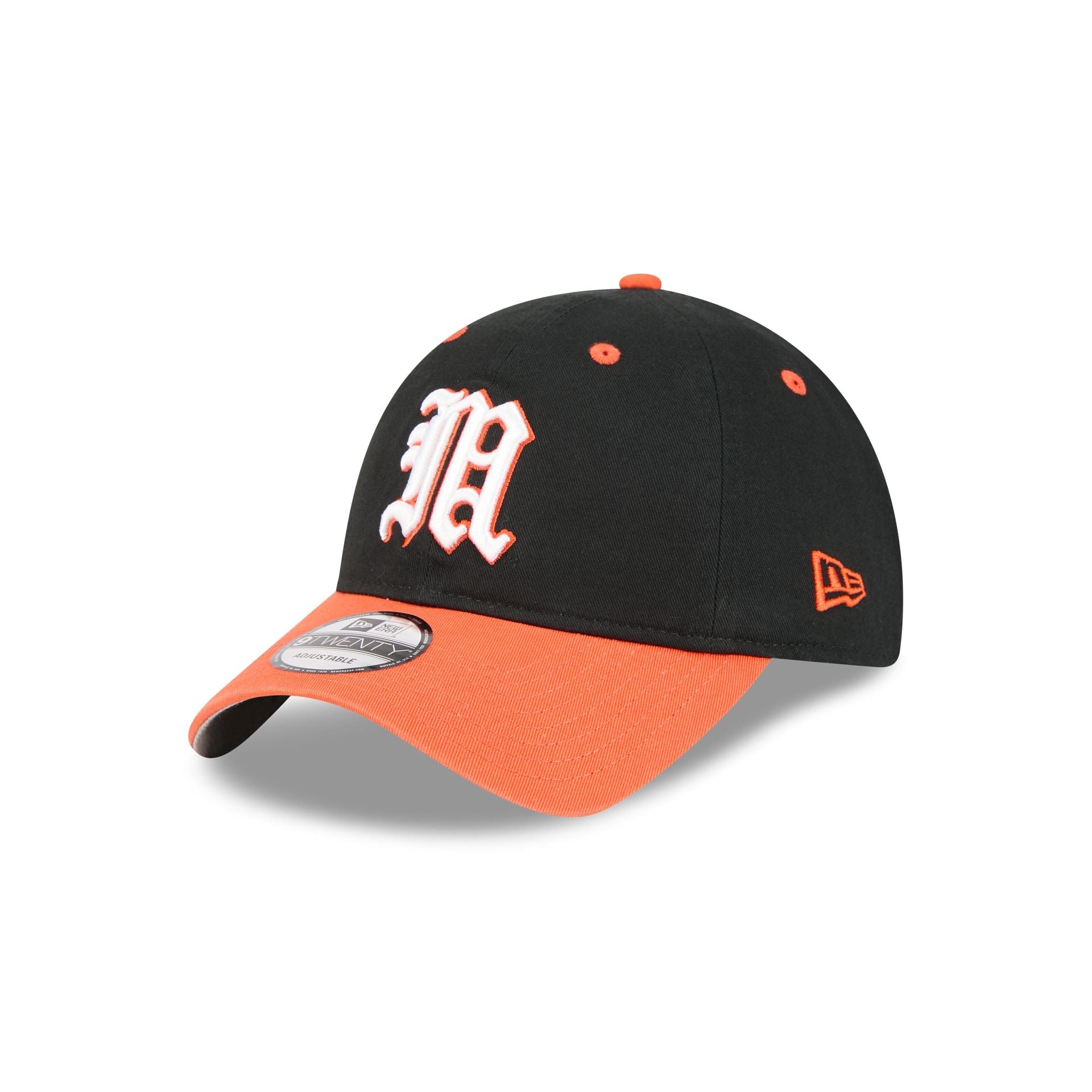 New Era x adidas Miami Hurricanes Black 9TWENTY Adjustable Hat