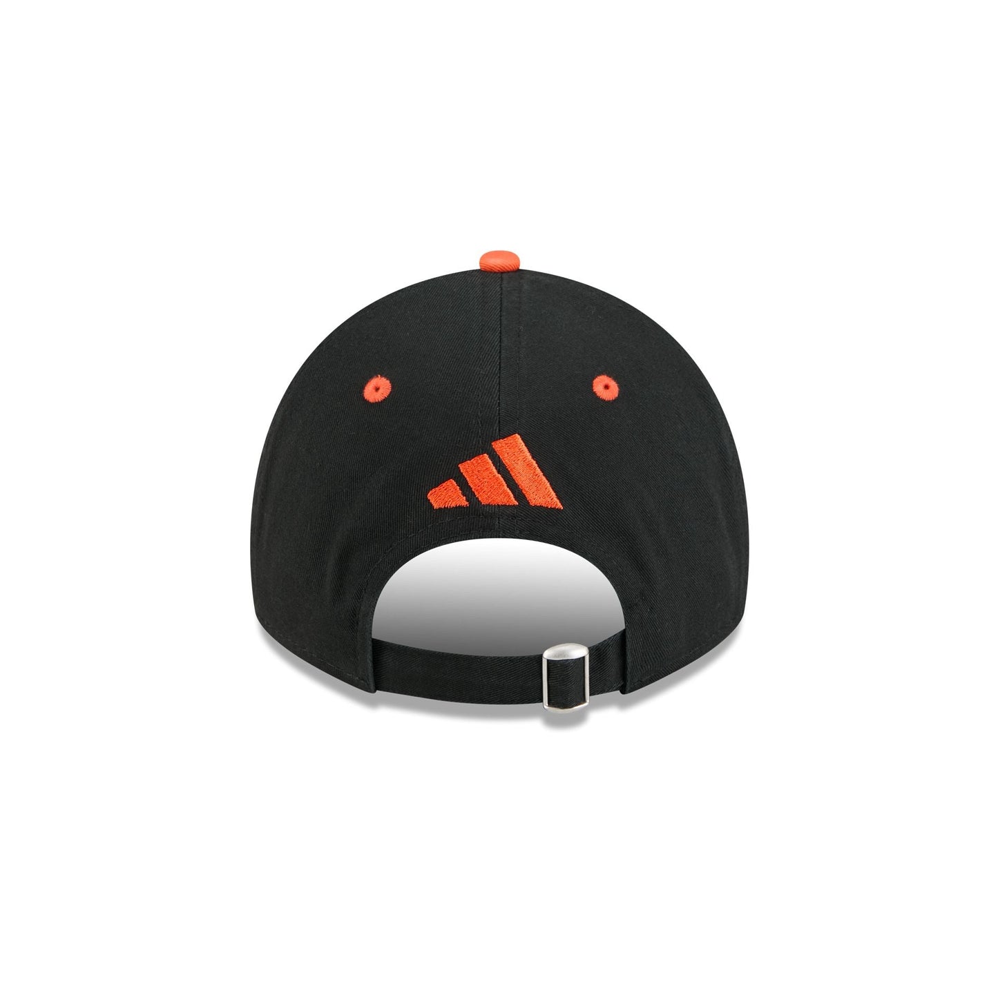 New Era x adidas Miami Hurricanes Black 9TWENTY Adjustable Hat