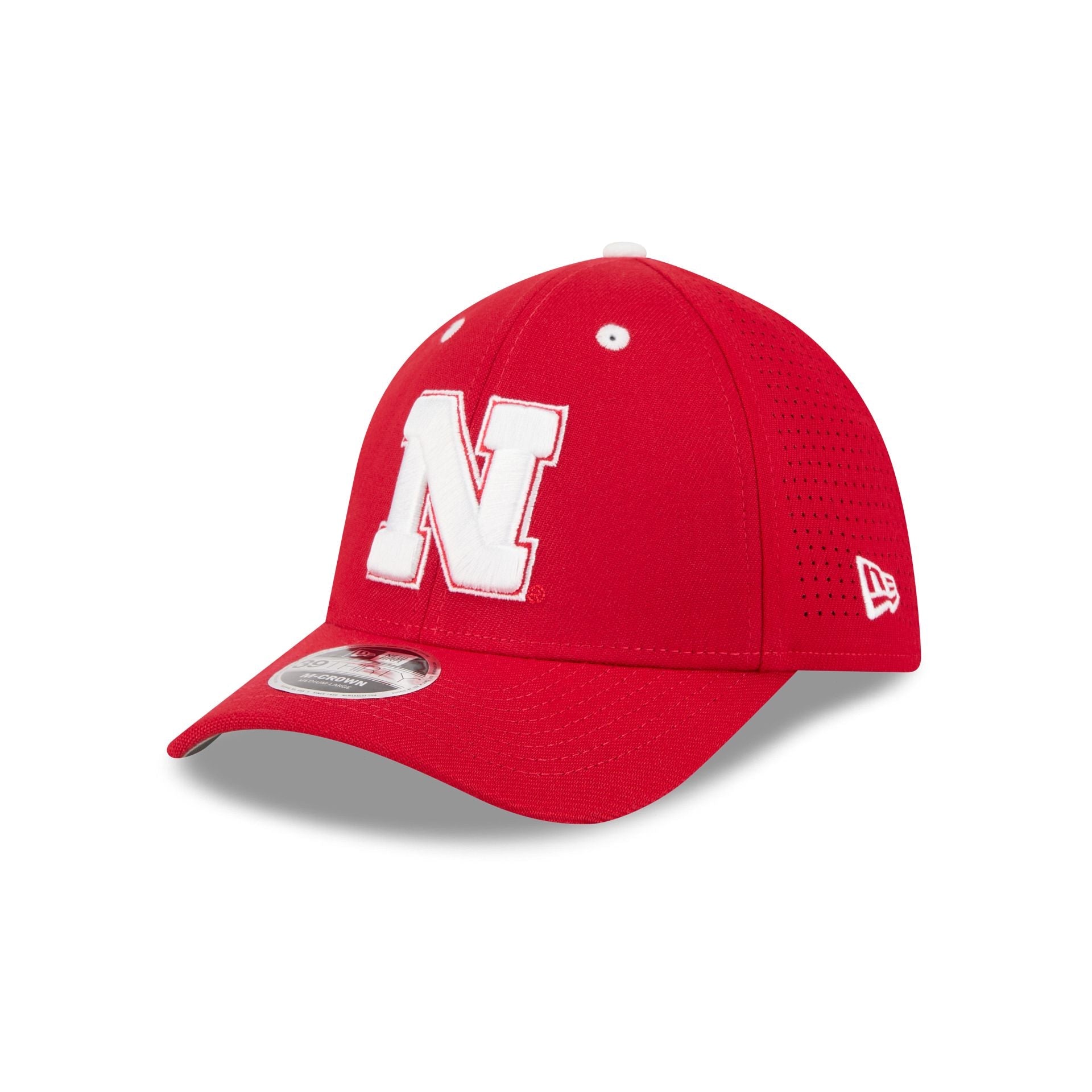 New Era x adidas Nebraska Cornhuskers 39THIRTY M-Crown Stretch Fit Hat