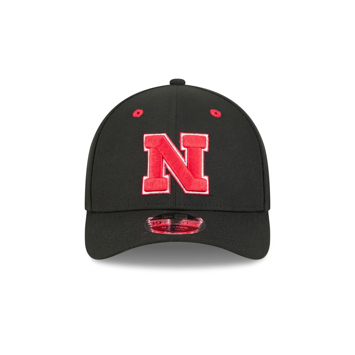 New Era x adidas Nebraska Cornhuskers Black 9FORTY M-Crown Snapback Hat