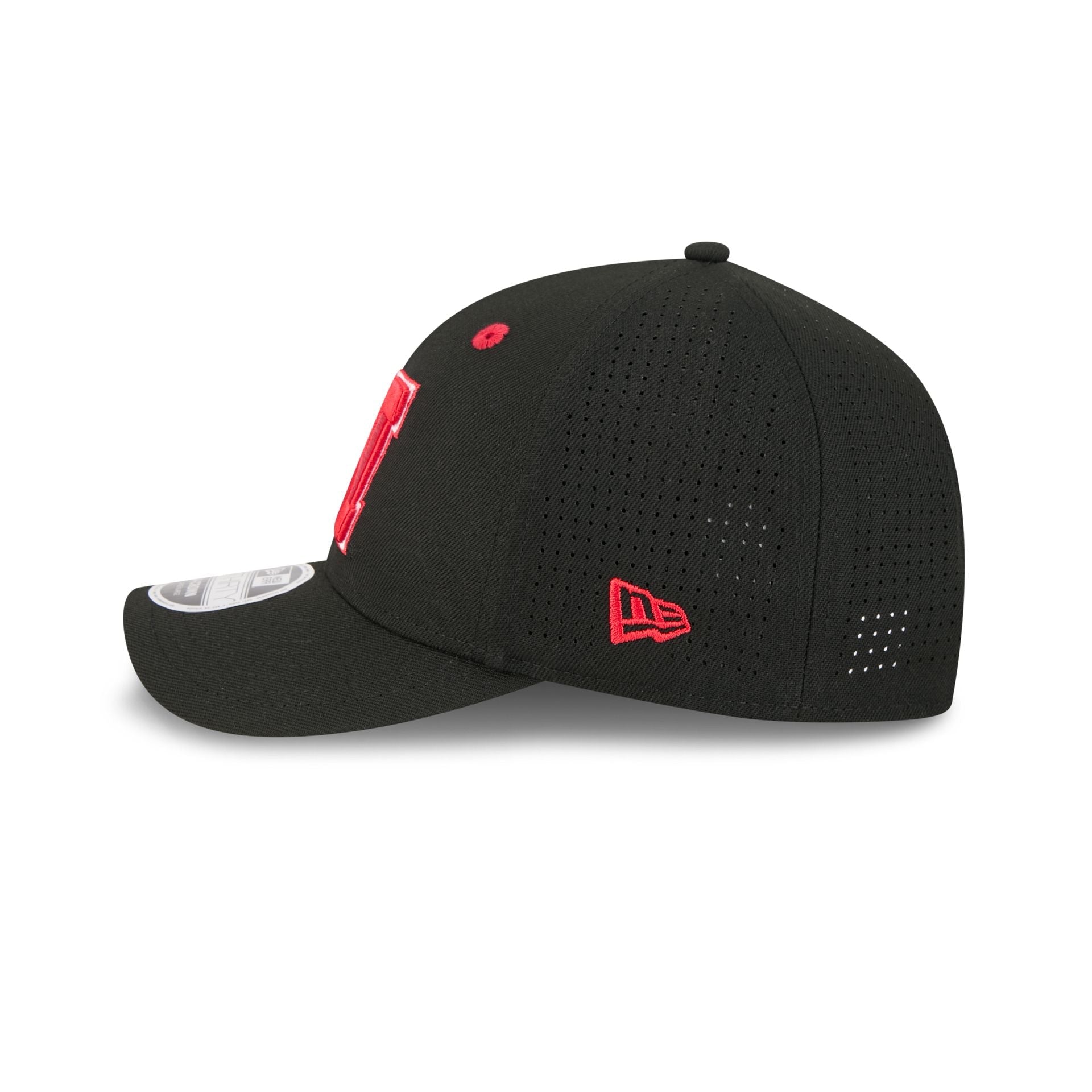 New Era x adidas Nebraska Cornhuskers Black 9FORTY M-Crown Snapback Hat