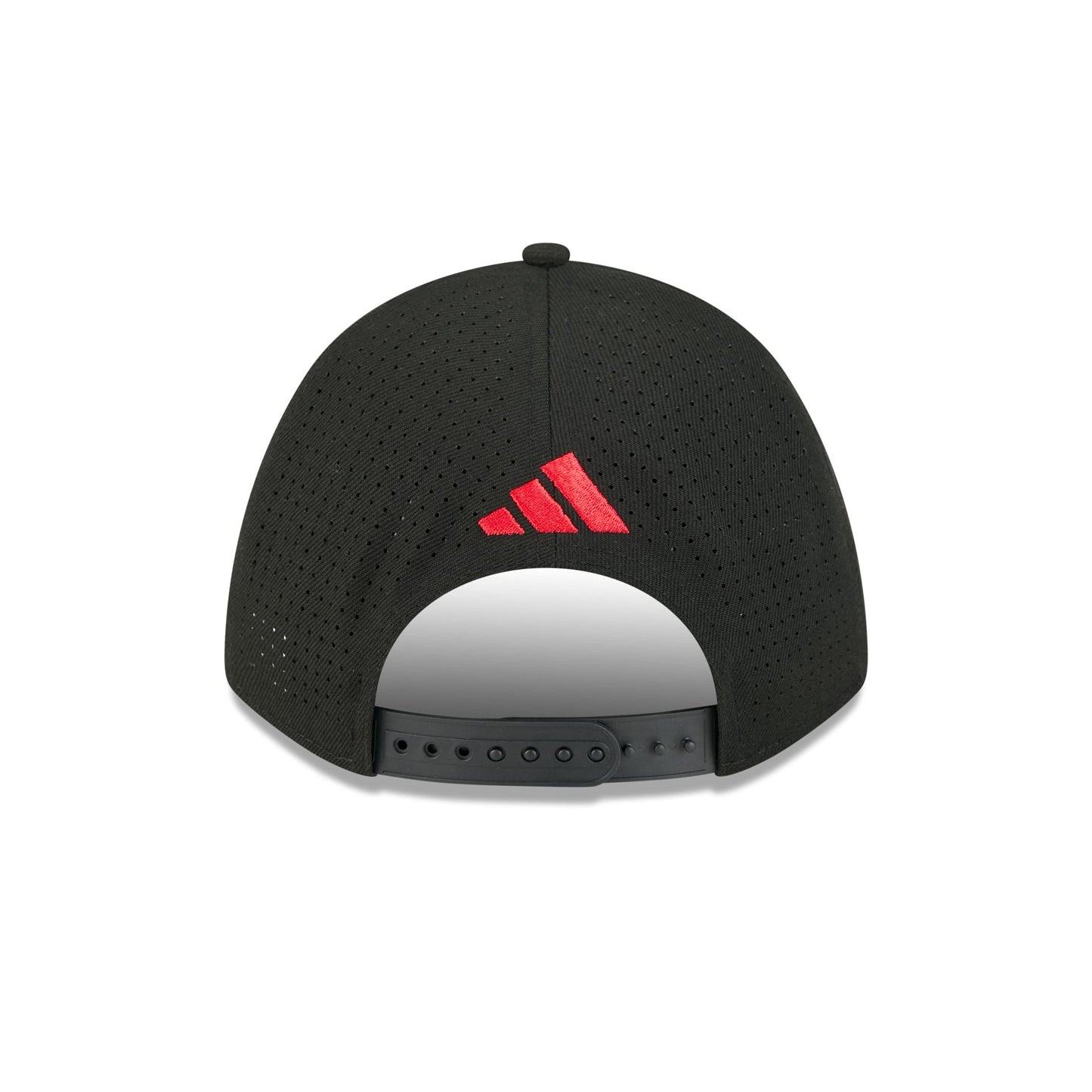 New Era x adidas Nebraska Cornhuskers Black 9FORTY M-Crown Snapback Hat