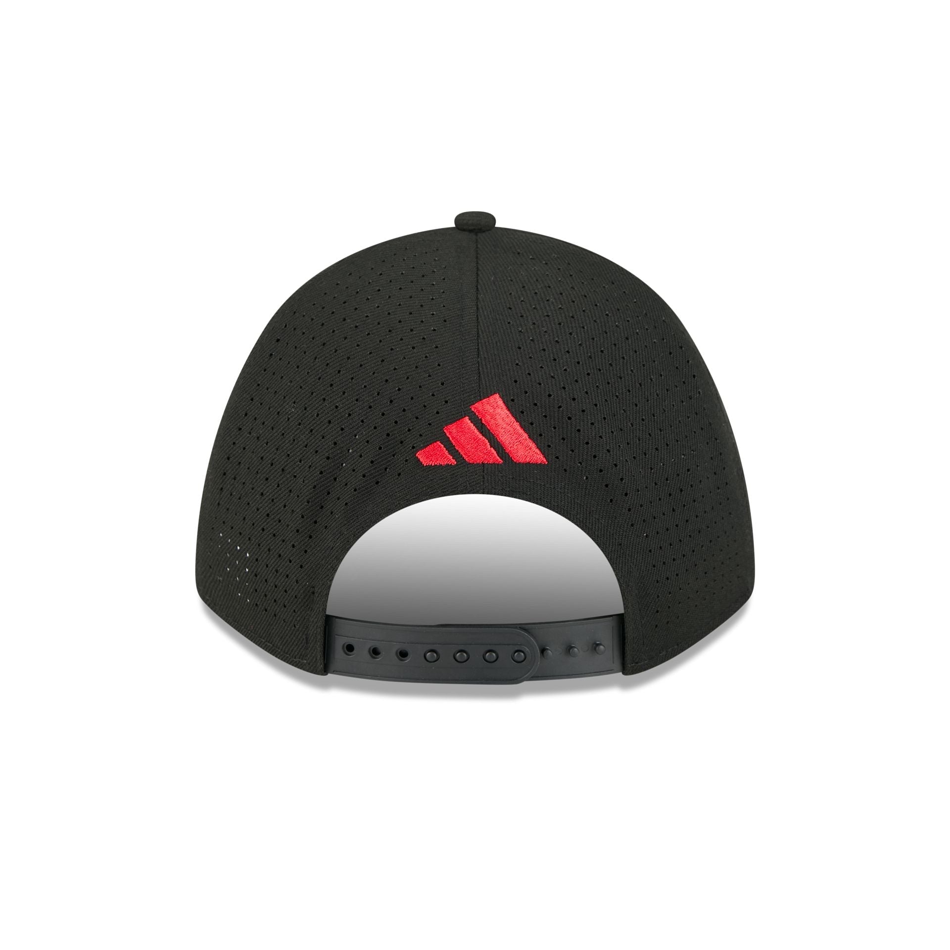 New Era x adidas Nebraska Cornhuskers Black 9FORTY M-Crown Snapback Hat