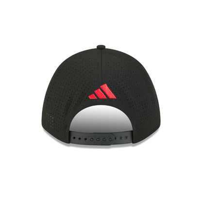 New Era x adidas Nebraska Cornhuskers Black 9FORTY M-Crown Snapback Hat
